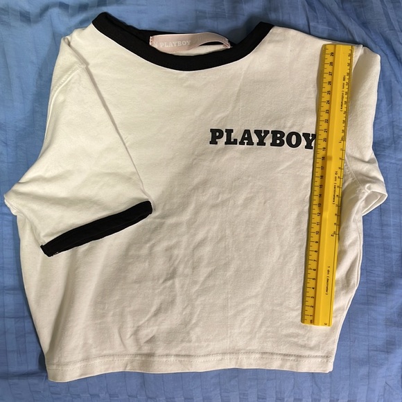 PLAYBOY X MISSGUIDED CROP TEE - Picture 2 of 4